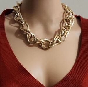 *Vintage* Gold Link Choker